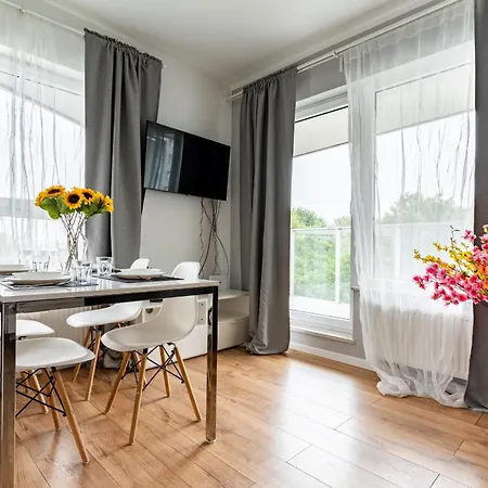 公寓 Apartamentygdanskeu - Baltica Tower 223- Pietro 5 格但斯克