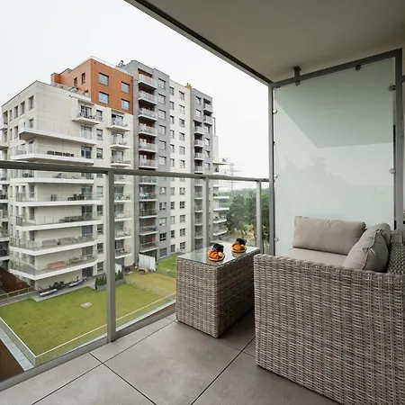 Apartamentygdanskeu - Baltica Tower 223- Pietro 5 Daire Gdansk